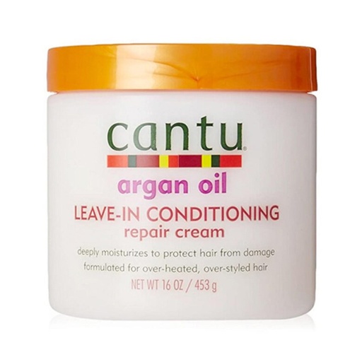 [113274] Cantu Argan Oil Неизмиващ възстановяващ крем 453g