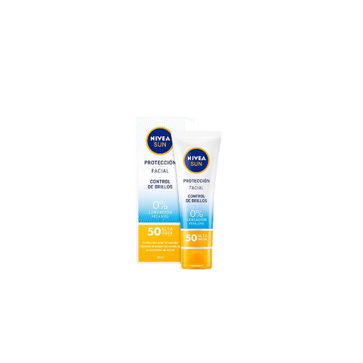 [138028] Крем за лице против лъщене на Nivea SPF 50 мл