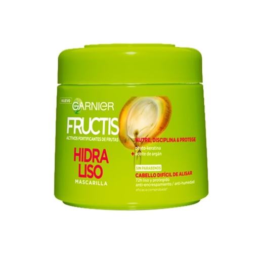 [145404] Garnier Fructis Smooth vlažilna maska ​​72h 300 ml