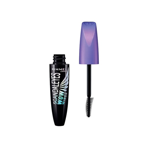 [160516] Rimmel London Scandaleyes Wow Wings tušas 003 Extreme Black 12ml