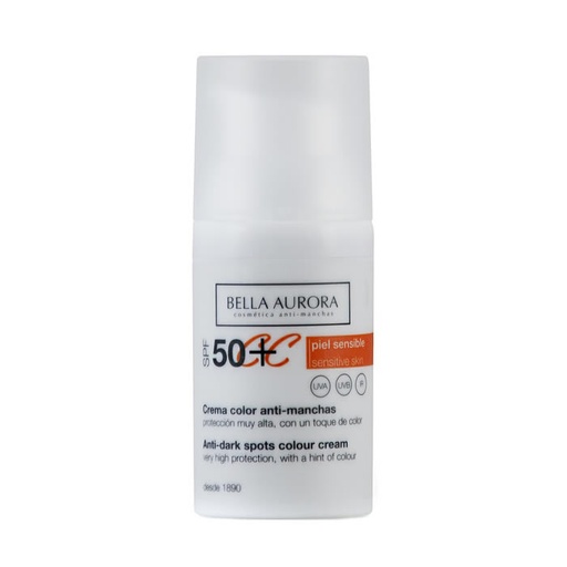 [164646] Bella Aurora Anti-Dark Spot Color krém Spf50+ 30ml