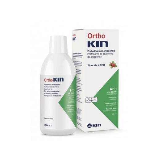 [168068] Kin Othokin Collutorio alla menta e fragola 500 ml