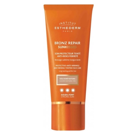 [180432] Institut Esthederm Bronz Repair Natural Bronceado Dorado Cuidado Protector Sol Fuerte 50 ml