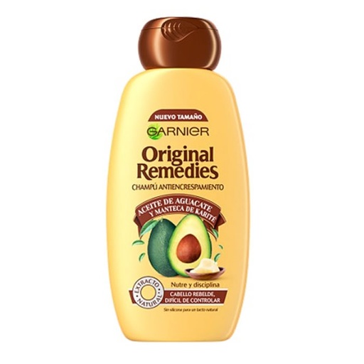 [180842] Garnier Original Remedies Šampon z avokadom in karitejem 300 ml