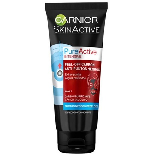 [181464] Garnier Pure Active Intensywna maska ​​przeciw zaskórnikom Peel Off Carbon 50ml