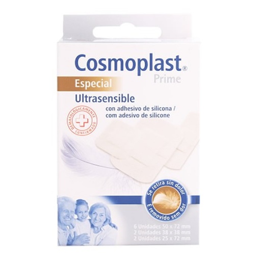 [181562] Kosmoplastové ultrasenzitivní náplasti bez bolesti 10 jednotek