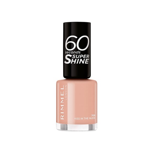 [182406] Rimmel 60 Seconds Super Shine 708 Kus in het naakt