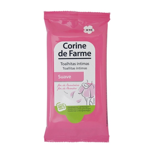 [183650] Corine de Farme Suave intimní ubrousky 10 jednotek