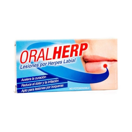 [189746] Oralherp Transparentní krém na opary 6ml