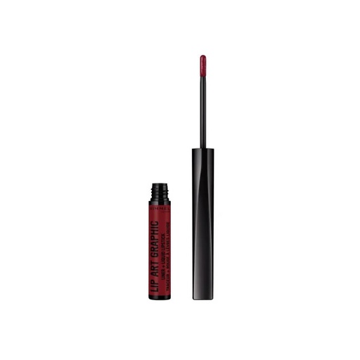 [189864] Rimmel London Lip Art Graphic Liner&Liquid Lipstick 810 Légy szabad