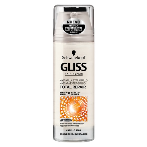 [191000] Schwarzkopf Gliss Total Repair Extra Radiance Mask 150ml