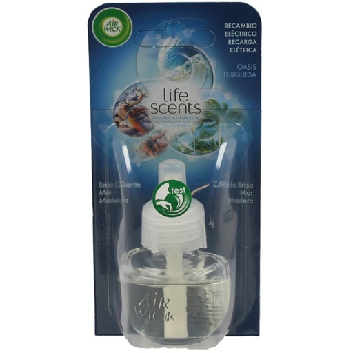 [191196] Air-Wick Life Scents Oasis Turquesa elektrický osvěžovač vzduchu náhradní náplň 17ml