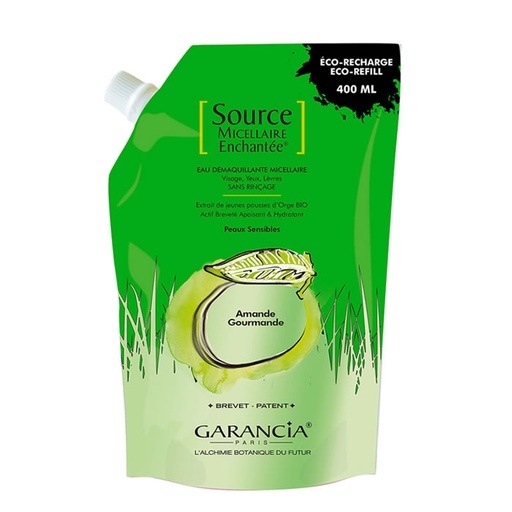 [192000] Garancia Source Micellaire Enchanté Eco-Recharge Almond Makeup Remover 400ml