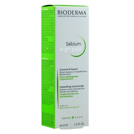 [192978] Boderma Sebium noční vyhlazující koncentrát 40 ml