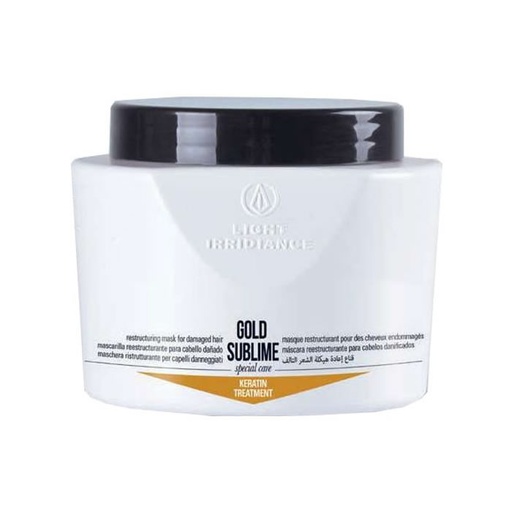 [205274] Light Irridiance Gold Sublime Mascarilla Tratamiento Queratina 500ml