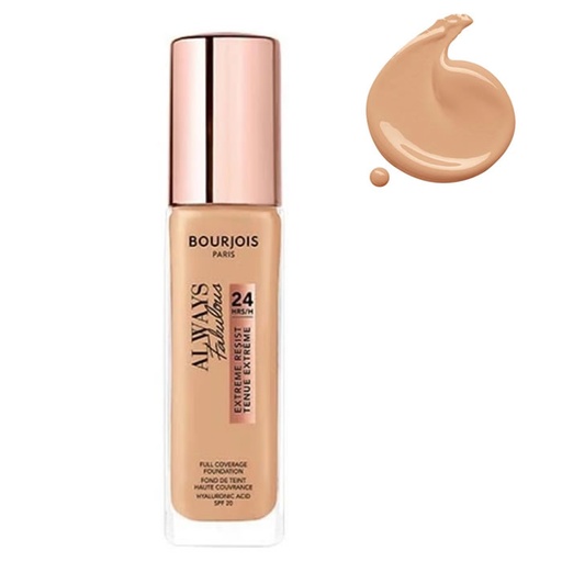 [212707] Bourjois Always Fabulous Foundation 24H Spf20 420 Light Sand 30ml