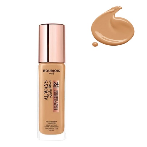 [212709] Bourjois Always Fabulous Foundation 24H Spf20 410 Golden Beige 30ml