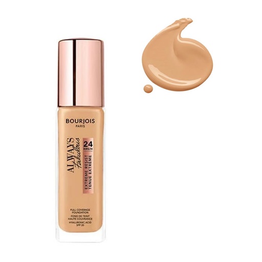[212716] Bourjois Always Fabulous Foundation 24H Spf20 125 Ivory 30ml