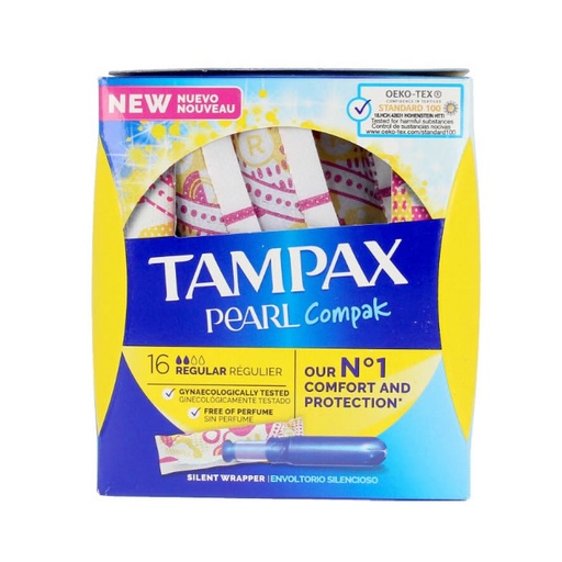 [216601] Tampax Pearl Regular буфер 18 единици