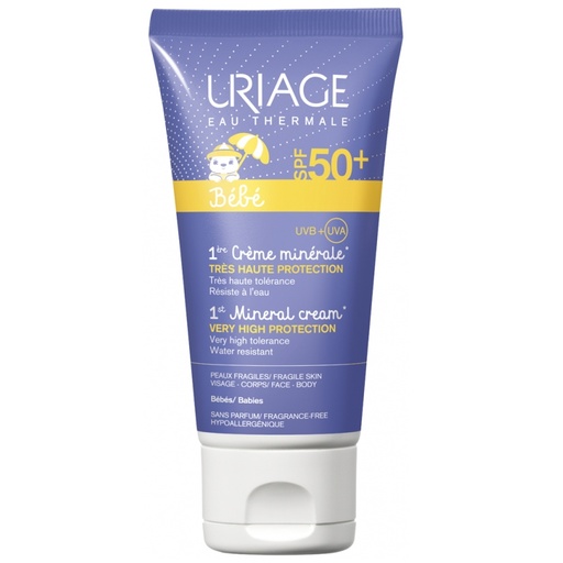 [217474] Uriage otroška mineralna krema SPF50+ 50 ml