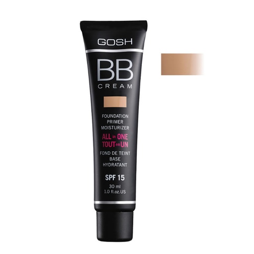 [218080] Gosh BB Cream Foundation Primer Moisturizer 03 Ciepły Beż 30ml