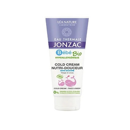 [218122] Jonzac Bébé Bio Cold Cream Nutri-Douceur 100ml