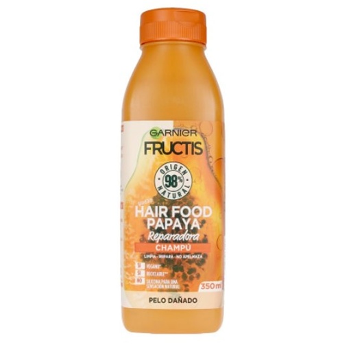 [218305] Garnier Fructis Hair Food Papája Repair Shampoo 350 ml