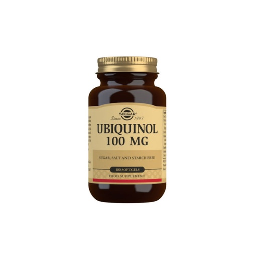 [219865]  Solgar Ubiquinol 100 mg měkké gely - balení po 50 ks