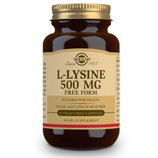 [223876] Solgar L-Lysin 500 mg 50 tobolek