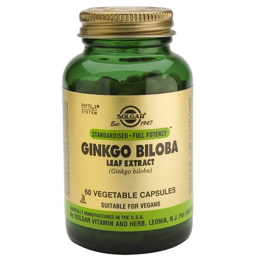 [224050] Solgar Ginkgo Biloba 60 tobolek