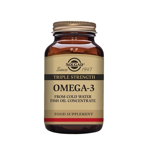 [224129] Solgar Omega-3 trojitý koncentrát 50 tobolek