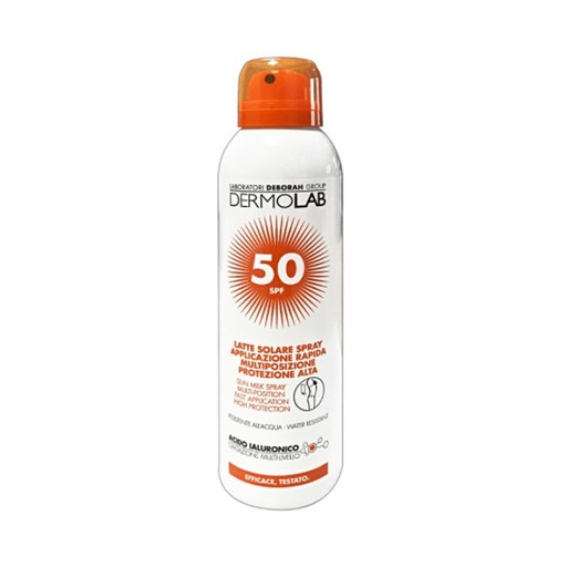 [244482] Dermolab opalovací mléko ve spreji Spf50 150 ml