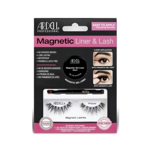 [245261] Ardell Magnetic Liner & Lash Valse Wimpers Wispies 