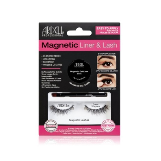 [245262] Ardell Magnetic Liner & Lash Valse wimpers Demi Wispies
