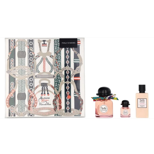 [369036] Hermès Hermes Twilly D'hermes Eau De Parfum 50ml Spray Miniatura 7 5ml Creme Corporal Perfumado 40ml