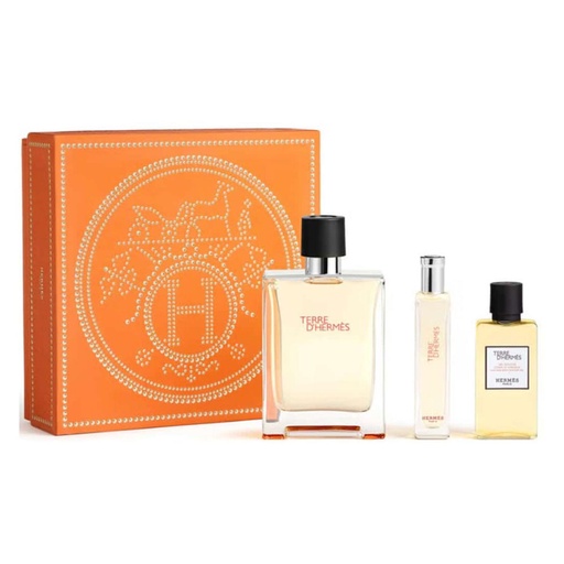 [373918] Hermès Set Terre Hermes Edt 100ml gél 40ml Mini 15ml@