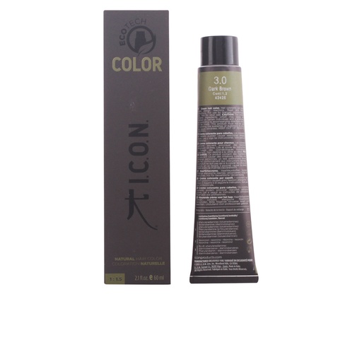 [89882] Icon Ecotech Color Natürliche Haarfarbe 4 Mittelbraun 60 ml