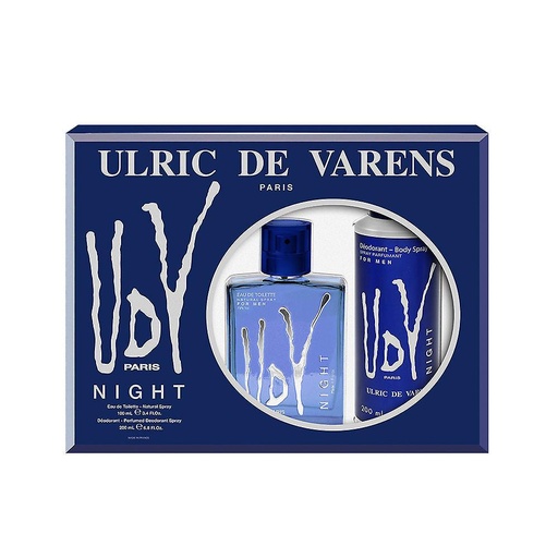 [255300] Ulric De Varens Udv Night For Men Lote 2 Piezas