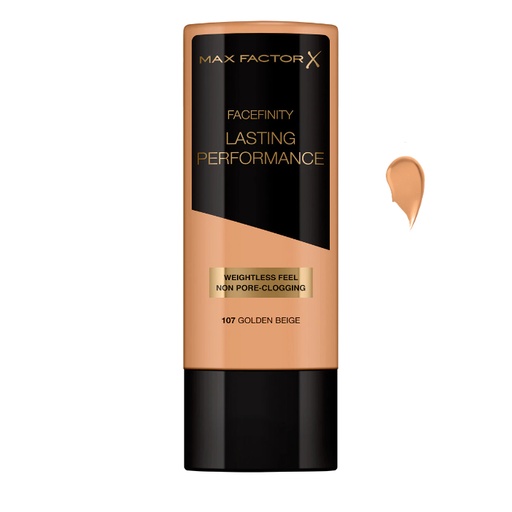 [258645] Max Factor Facefinity Lasting Performance vloeibare foundation 107 goudbeige