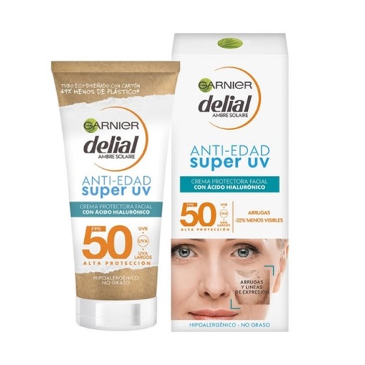 [260874] Delial Anti-Aging Super UV zaščitna krema za obraz Spf50 50 ml
