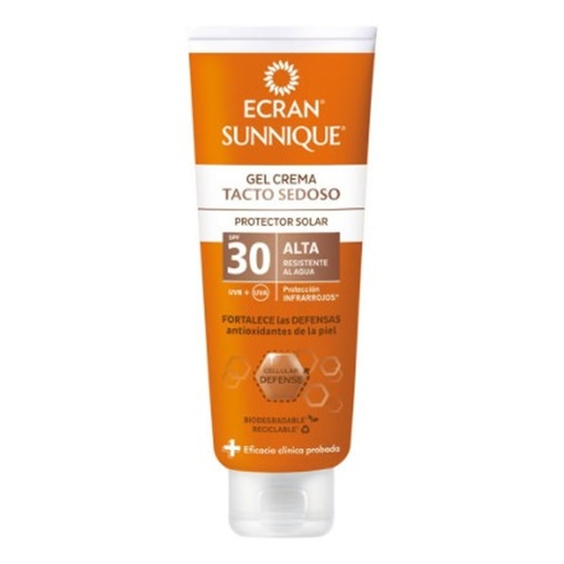 [262925] Ecran Sunnique Silky Touch kremni gel Spf30 250 ml