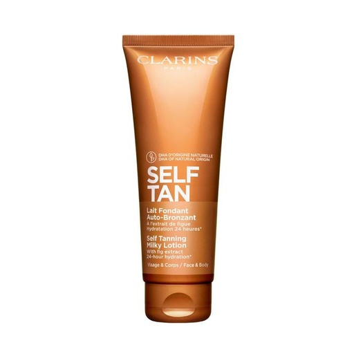 [263970] Clarins Latte Fondente Autoabbronzante per Viso e Corpo 125ml