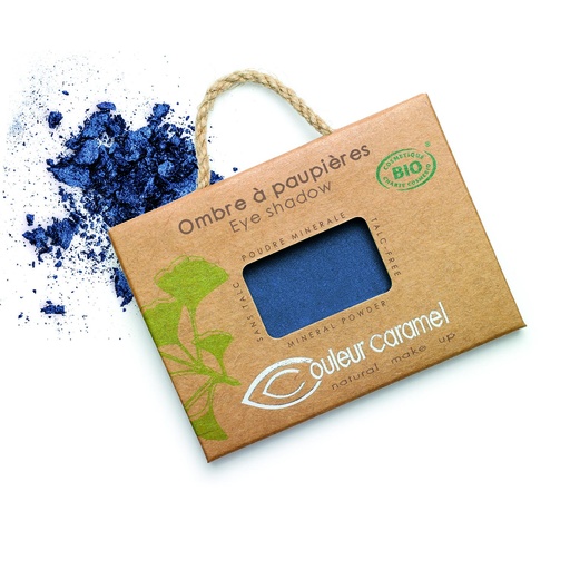 [264173] Couleur Caramel Maquillaje Sombra De Ojos 076 Matte Azul Marinho 1un