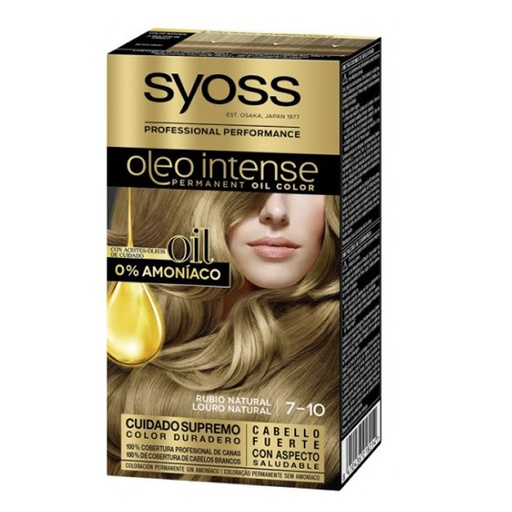 [266469] Syoss Oleo Intense Permanentní barva na vlasy 7-10 přírodní blond