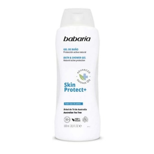 [266785] Babaria Skin Protect+ sprchový gel 600 ml