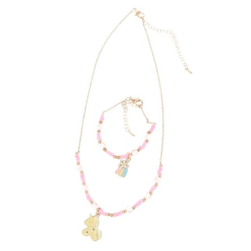 [276739] Colar + pulseira Inca BFF