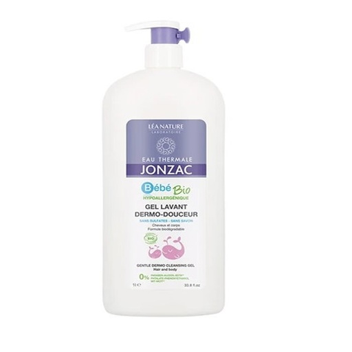 [215720] Jonzac Bebe Bio Dermo-Jemný čisticí gel 1L