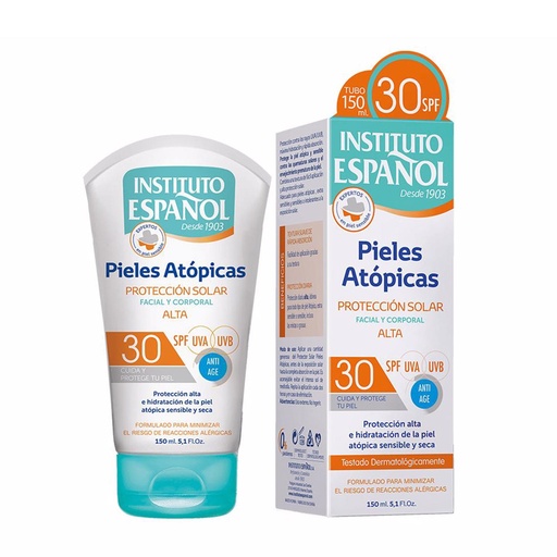 [280696] Instituto Español Piel Atópica Protection Solar Facial y Corporal SPF30 150 ml