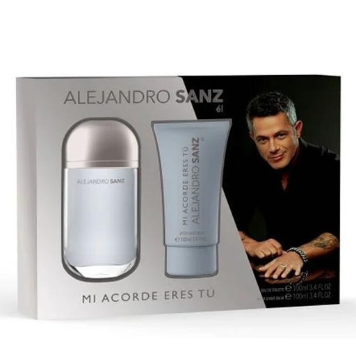 [283355] Alejandro Sanz Mi Acorde Eres Tu Eau De Toilette Spray 100ml Кутия 2 продукта