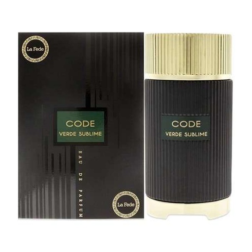 [369902] Khadlaj Perfumes La Fede Code Verde Sublime parfumska voda 100 ml